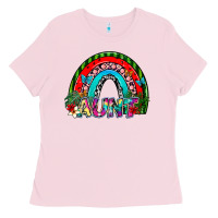 Bubblegum Pink aunt Ladies Tee - SublimationCraftShop