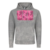 Cloud Rock Distressed breast cancer background Vintage Hoodie - Jasminsmagicworld