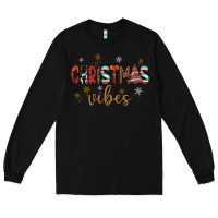 Black christmas vibes Long Sleeve Tee - JahusDesignShop