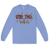 Colony Blue christmas vibes Long Sleeve Tee - JahusDesignShop