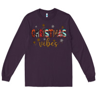 Plum christmas vibes Long Sleeve Tee - JahusDesignShop