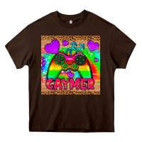 Chocolate Brown gaymer mousepad Heavy Core Tee - HRA Design Shop
