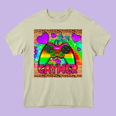 Gaymer Mousepad Heavy Core Tee Designed By Hra Design Shop