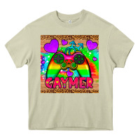 Mossy gaymer mousepad Heavy Core Tee - HRA Design Shop