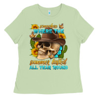 Matcha somewhere where the summer lasted all year 'round Ladies Tee - HRA Design Shop