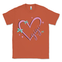 Copper gigi with heart and ribbons Classic Tee - MaliasSmallBusiness