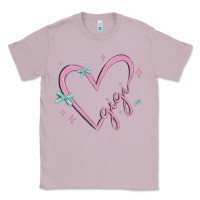Lilac gigi with heart and ribbons Classic Tee - MaliasSmallBusiness