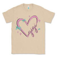 Mushroom gigi with heart and ribbons Classic Tee - MaliasSmallBusiness