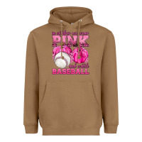 Toasted Coconut In October We Wear Pink and Watch Baseball Heavyweight Hoodie - texasbilliewilder
