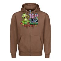 Chestnut 100 days chancing my students crow Zipper Hoodie - SublimationCraftShop