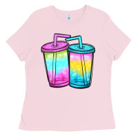 Bubblegum Pink loaded tea Ladies Tee - JahusDesignShop