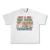 Lunar Rock just a girl who brings books everywhere Urban Heavy Tee - MaliasSmallBusiness