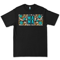 Black western cowhide mama 16oz libbey glass Premium Tee - HRA Design Shop