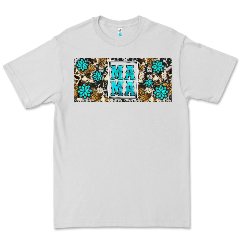 Western Cowhide Mama 16oz Libbey Glass Premium Tee by HRA Design Shop | Teevron