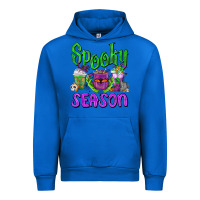 Cobalt Spooky Season Coffee Cups Urban Hoodie - FaDigitalArtStudio