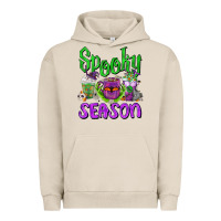 Pigment French Oak Spooky Season Coffee Cups Urban Hoodie - FaDigitalArtStudio