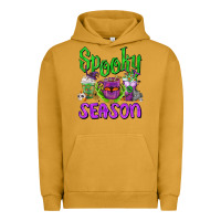 Pigment Peanut Butter Spooky Season Coffee Cups Urban Hoodie - FaDigitalArtStudio