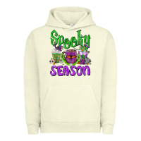 Pigment Pistachio Spooky Season Coffee Cups Urban Hoodie - FaDigitalArtStudio