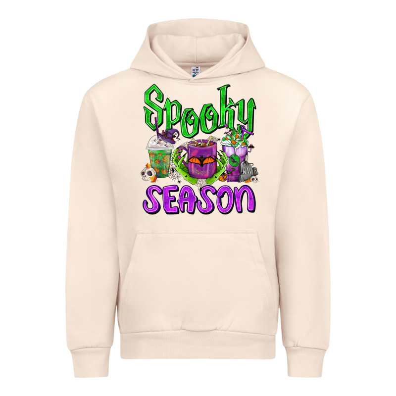 Spooky Season Coffee Cups Urban Hoodie by FaDigitalArtStudio | Teevron