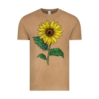 Sunray Yellow Sunflower Vintage Tee | Teevron