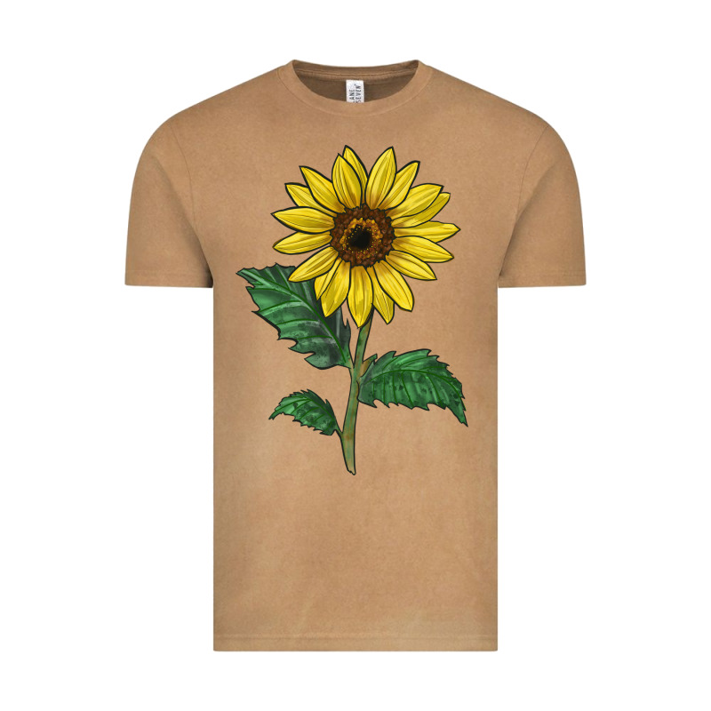Sunray Yellow Sunflower Vintage Tee by LillyAllenDesigns | Teevron