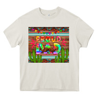 Cream proud dad tumbler Heavy Core Tee - HRA Design Shop