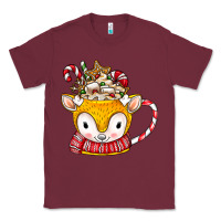 Burgundy coffee cups animal Classic Tee - CowhideDigitalArt