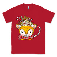 Red coffee cups animal Classic Tee - CowhideDigitalArt