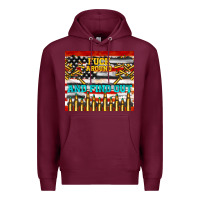 Burgundy fuck around and find out Premium Hoodie - TumblerDesignByShophia