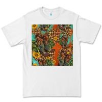 White western boots and sunflowers seamless pattern Premium Tee - HRA Design Shop