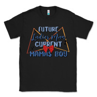 Black future ladies man current mamas boy Classic Tee - MaliasSmallBusiness