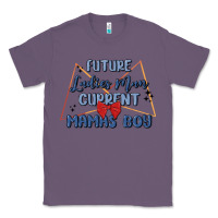 Lavender future ladies man current mamas boy Classic Tee - MaliasSmallBusiness
