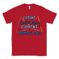 Red future ladies man current mamas boy Classic Tee - MaliasSmallBusiness