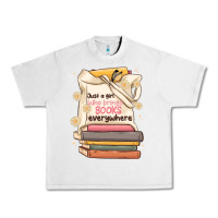 Lunar Rock just a girl who brings books everywhere Urban Heavy Tee - MaliasSmallBusiness