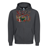 Smoke Noel Zipper Hoodie - SublimationCraftShop