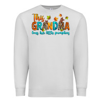 Dove Grey customized this grandma loves her little pumpkins Premium Sweatshirt - texasbilliewilder