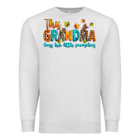 Oatmeal Heather customized this grandma loves her little pumpkins Premium Sweatshirt - texasbilliewilder