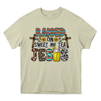 Mossy raised on sweet and tea jesus Heavy Core Tee - CowhideDigitalArt