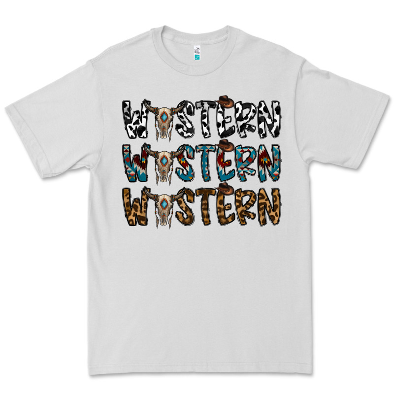 Western Western Western Premium Tee by CowhideDigitalArt | Teevron