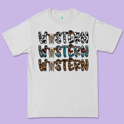 Western Western Western Premium Tee Designed By Cowhidedigitalart