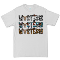 Dove Grey western western western Premium Tee - CowhideDigitalArt