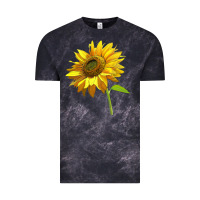 Cloud Black sunflower Vintage Tee - LillyAllenDesigns
