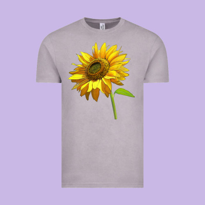 Sunflower Vintage Tee Designed By Lillyallendesigns