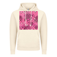 Vintage Artic breast cancer seamless pattern Vintage Hoodie - Jasminsmagicworld