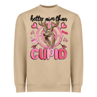 Mushroom better aim than cupid Heavyweight Sweatshirt - MaliasSmallBusiness