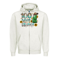 Oatmeal Heather 100 days sharfer Zipper Hoodie - SublimationCraftShop