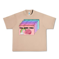 Burro too many tabs Urban Heavy Tee - MaliasSmallBusiness
