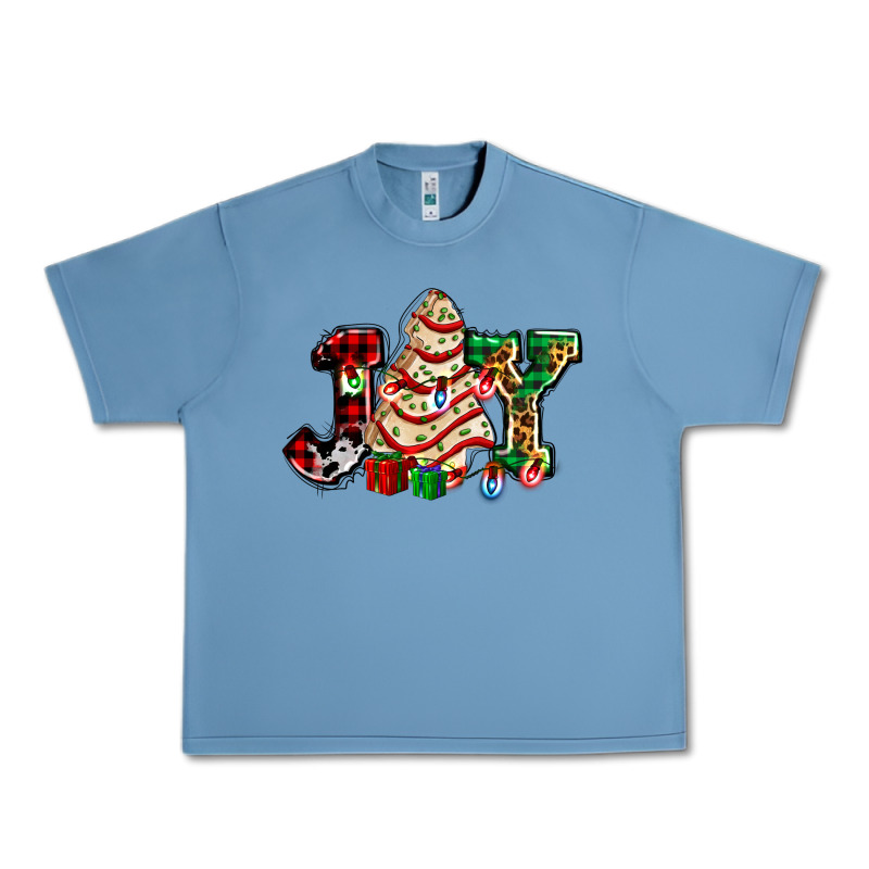 Joy With Christmas Tree Cake Ado Urban Heavy Tee by AdoDesignShop | Teevron