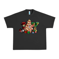 Pigment Black joy with christmas tree cake ado Urban Heavy Tee - AdoDesignShop