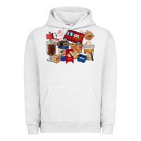 Pigment Lunar Rock Postal Worker Coffee Cups Urban Hoodie - FaDigitalArtStudio